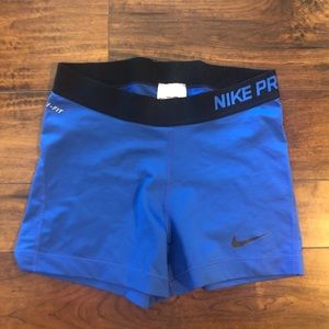 Nike Pros: Blue